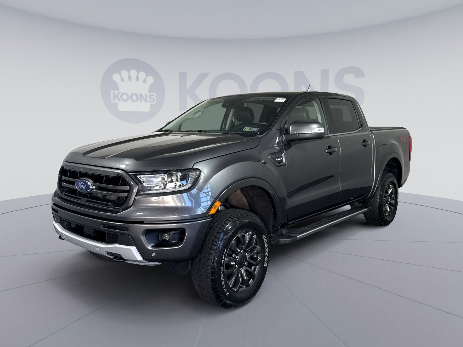 2019 Ford Ranger XL in Magnetic — front three-quarter view