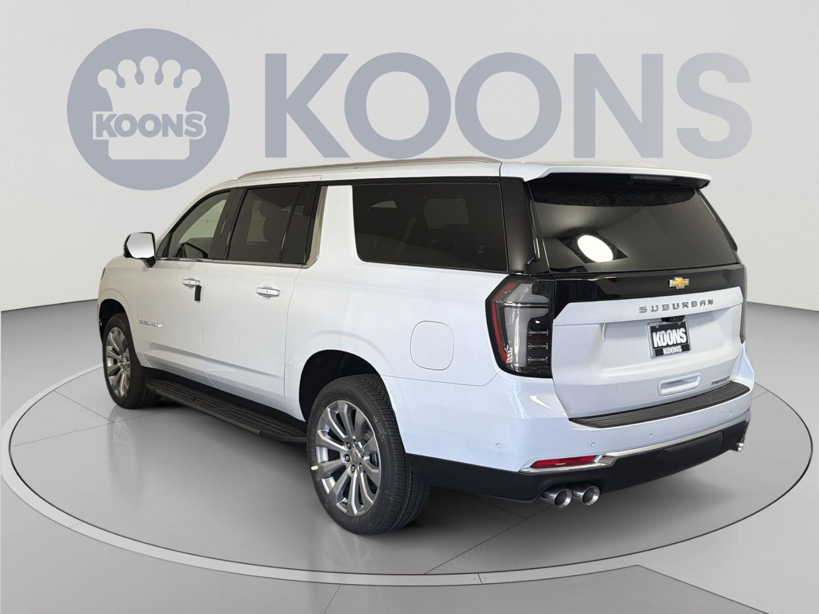 2026 Chevrolet Suburban — rear three-quarter view