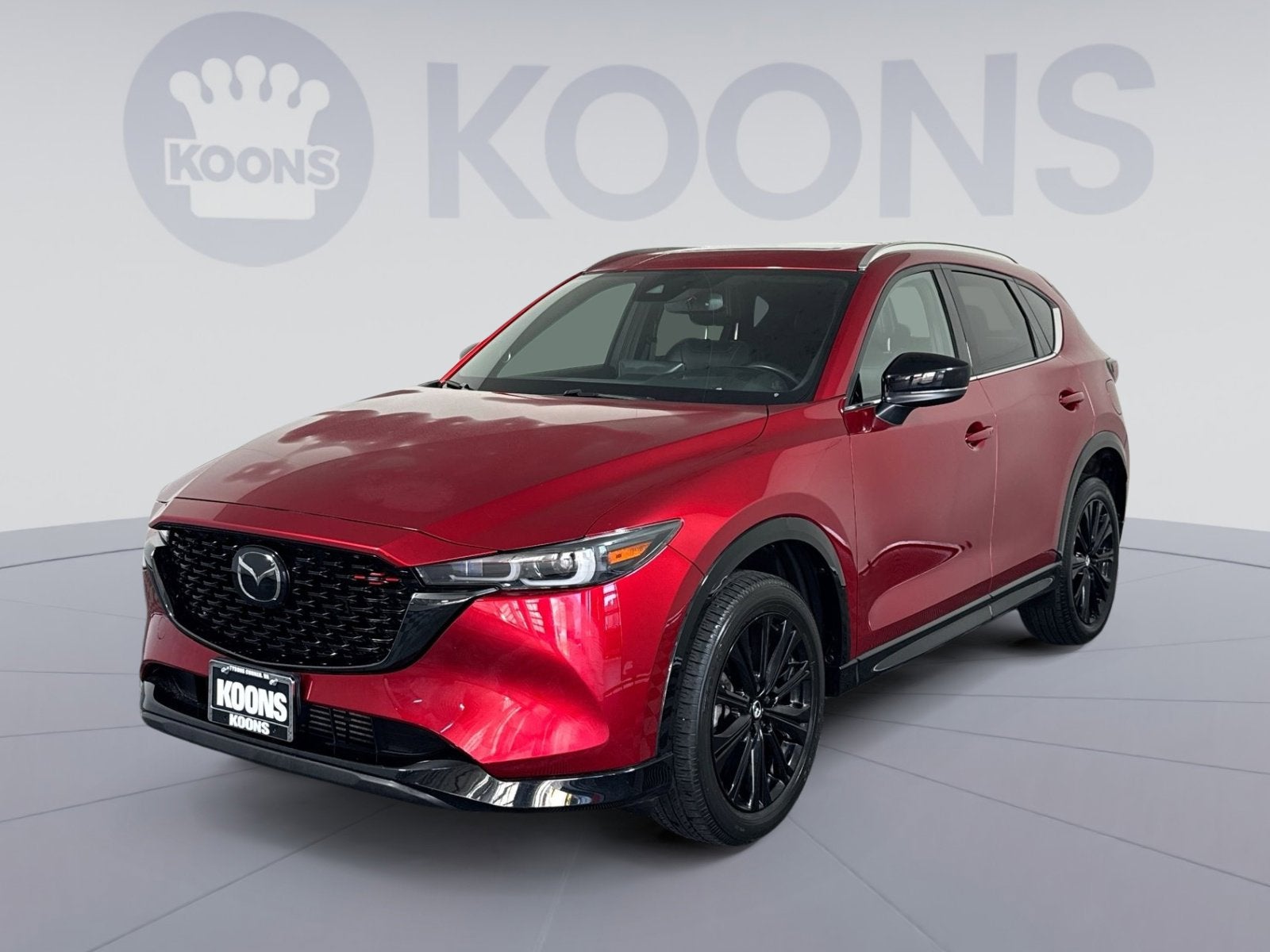 2023 Mazda Mazda CX-5 2.5 Turbo in Soul Red Crystal Metallic — front three-quarter view