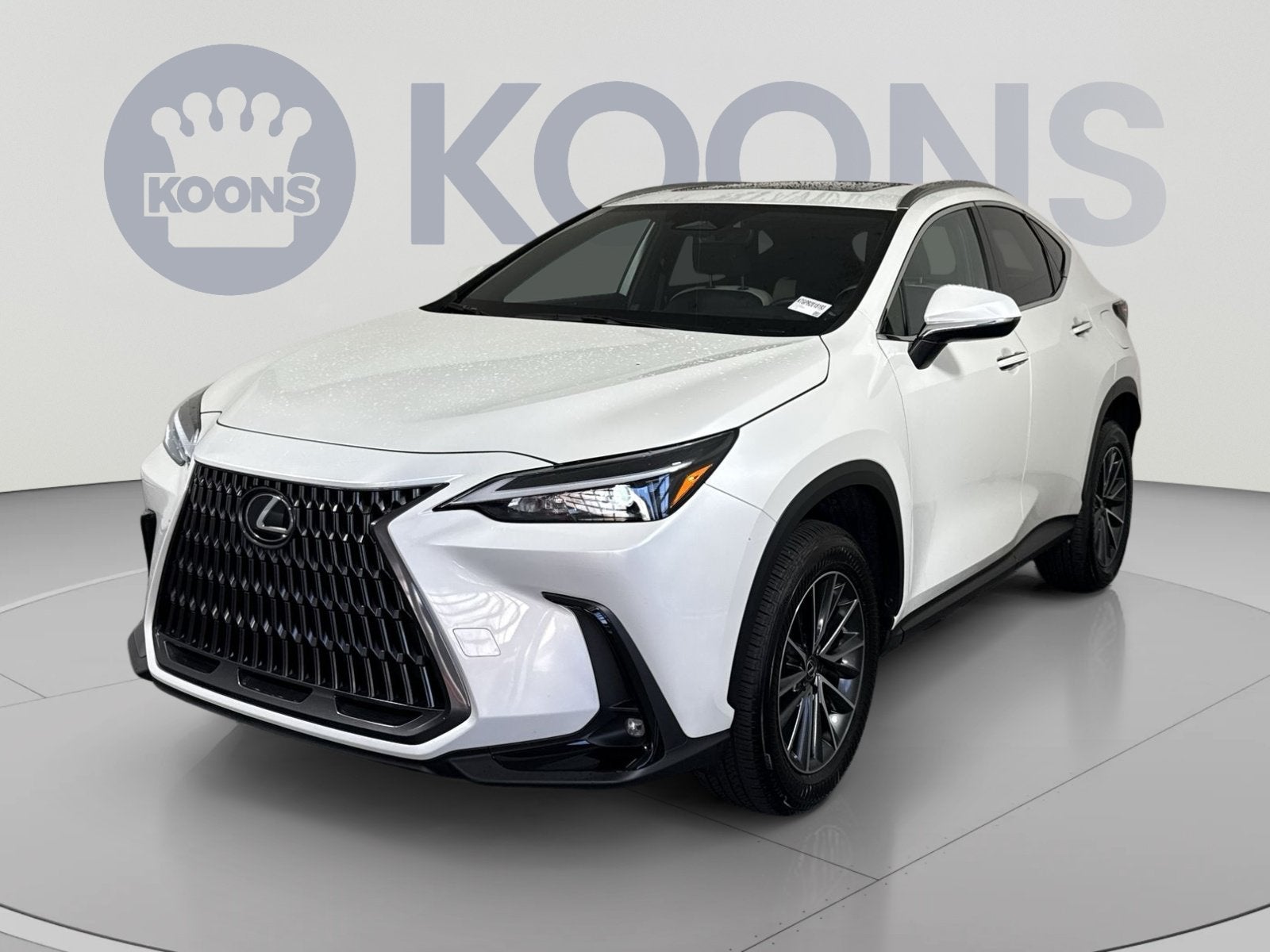 2024 Lexus NX NX 350 in White Pearl — front three-quarter view