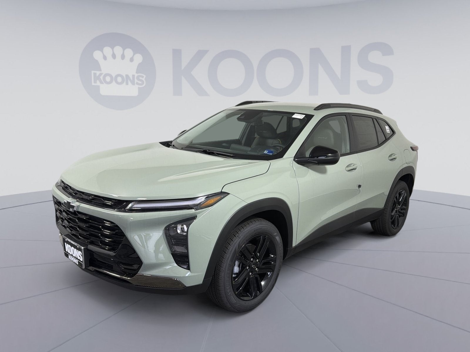 2026 Chevrolet Trax ACTIV in Cacti Green — front three-quarter view